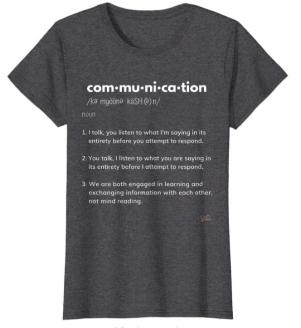 Communication Definition Dark Heather