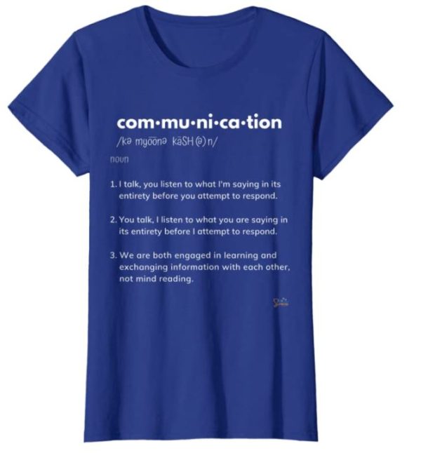 Communication Definition Royal Blue